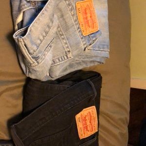 2 pairs Levi Jeans Sold together or Separate
